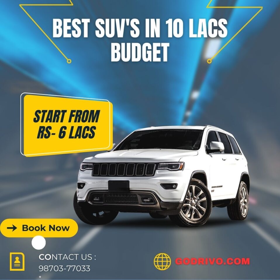 Best SUVs in India Under 10 Lacs