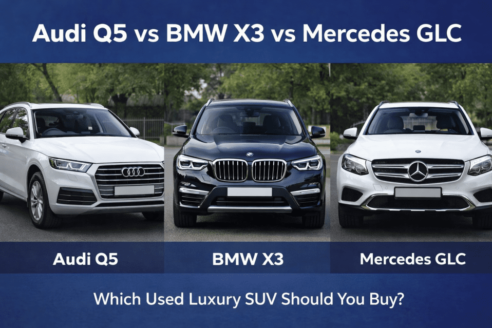 Audi Q5 vs BMW X3 vs Mercedes-Benz GLC
