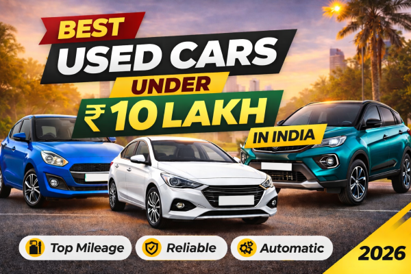 Best used cars under 10 lakh in India
