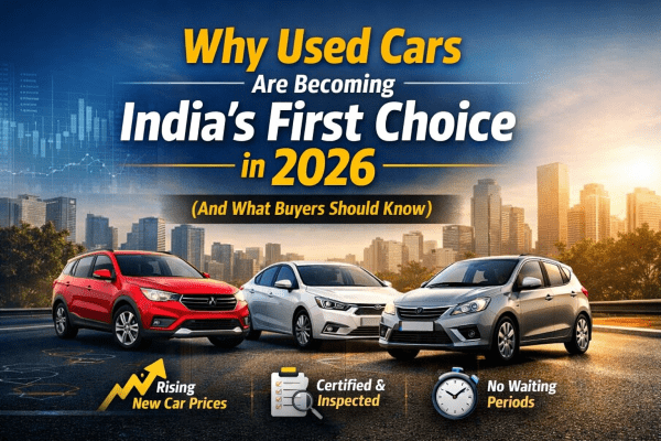 Why Used Cars Are Becoming India’s First Choice in 2026 (And What Buyers Should Know)