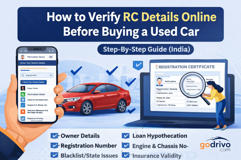 How to Verify RC Details Online Before Buying a Used Car
