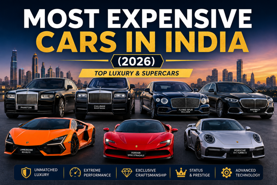 Most Expensive Cars in India 2026