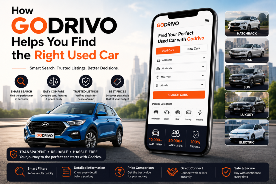 How Godrivo Helps You Find the Right Used Car