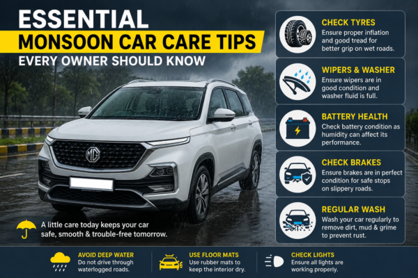 Essential Monsoon Car Care Tips Every Owner Should Know