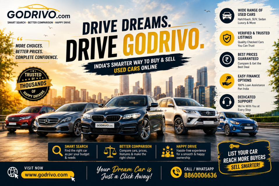 Godrivo.com Changing the Way India Buys and Sells Used Cars